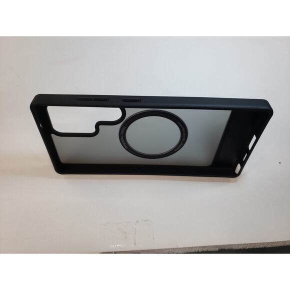 Torras Stand Case For Samsung Galaxy S25 Ultra w kickstand Matte Frost Black - Picture 10 of 11